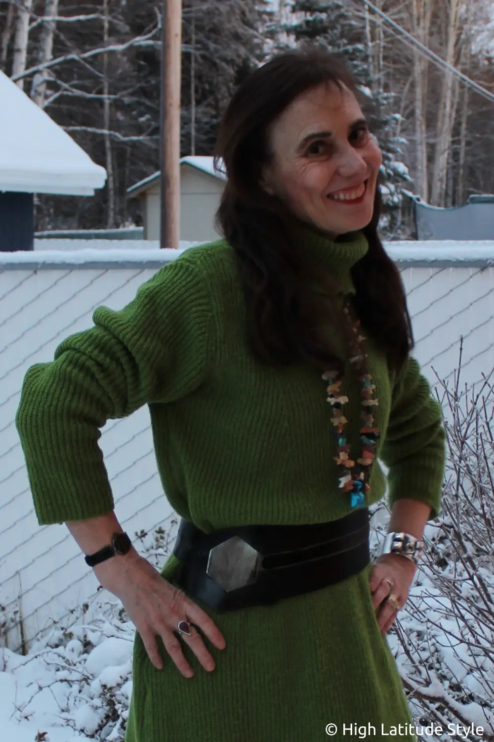 Best Ways to Accessorize a Loose Knit Dress High Latitude Style