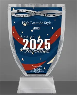 Best Stylist of Fairbanks award 2025